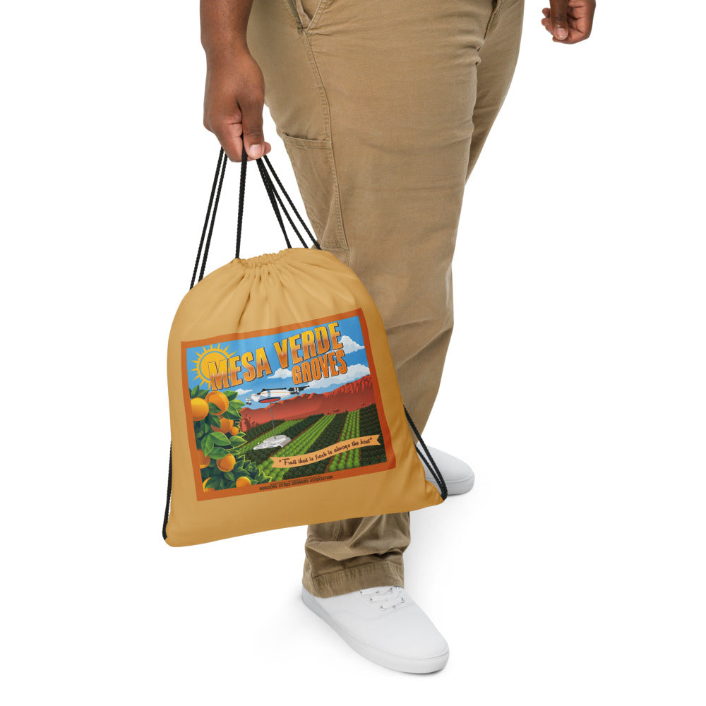 HORIZONS mesa verde groves Drawstring bag