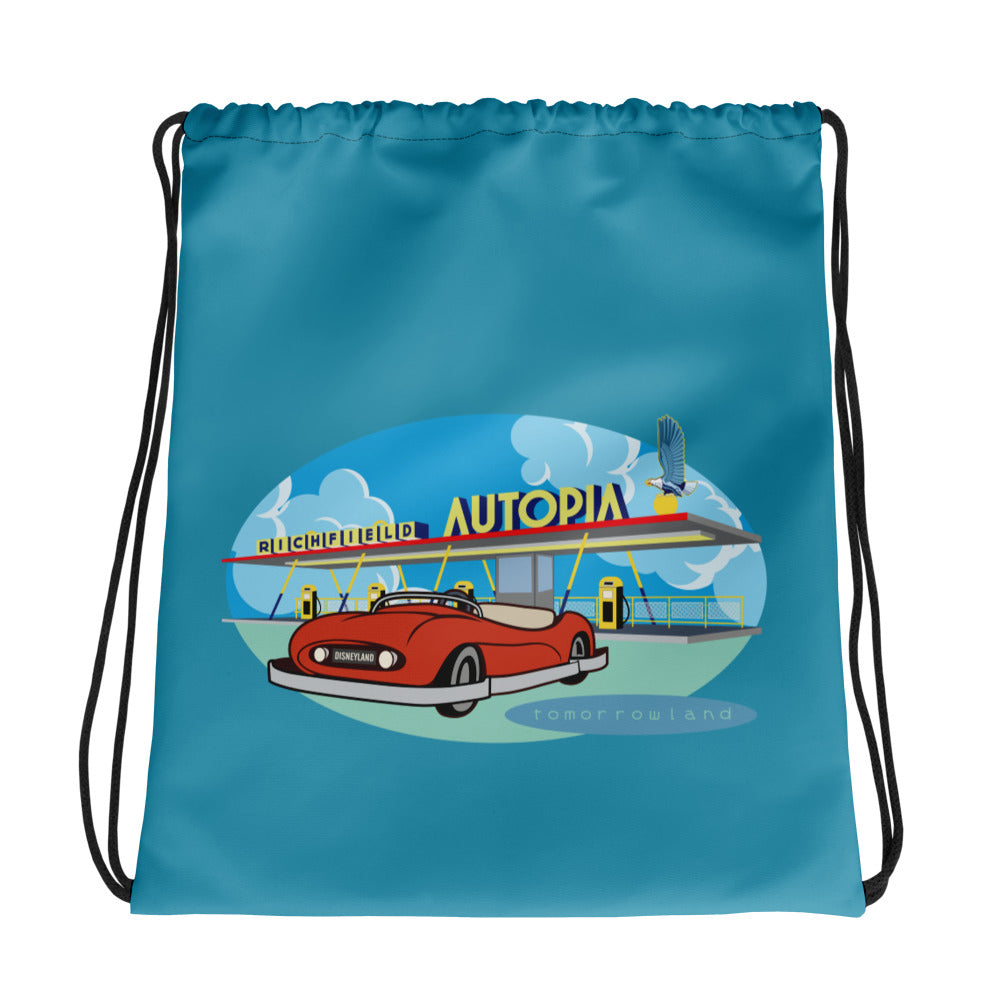 AUTOPIA - RICHFIELD boarding Drawstring Bag