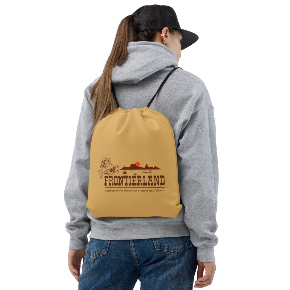 FRONTIERLAND stagecoach Drawstring Bag