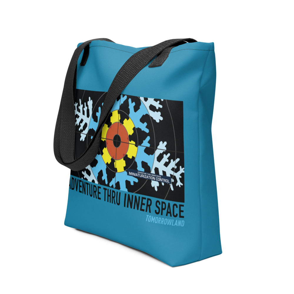 ADVENTURE THRU INNER SPACE miniaturization Tote Bag