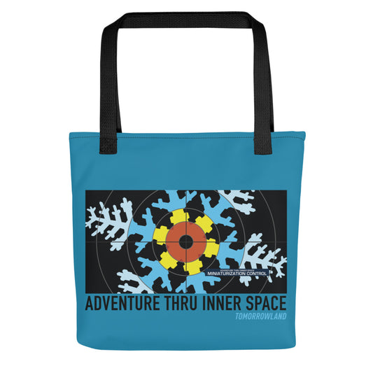 ADVENTURE THRU INNER SPACE miniaturization Tote Bag