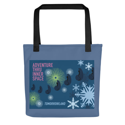 ADVENTURE THRU INNER SPACE poster Tote Bag