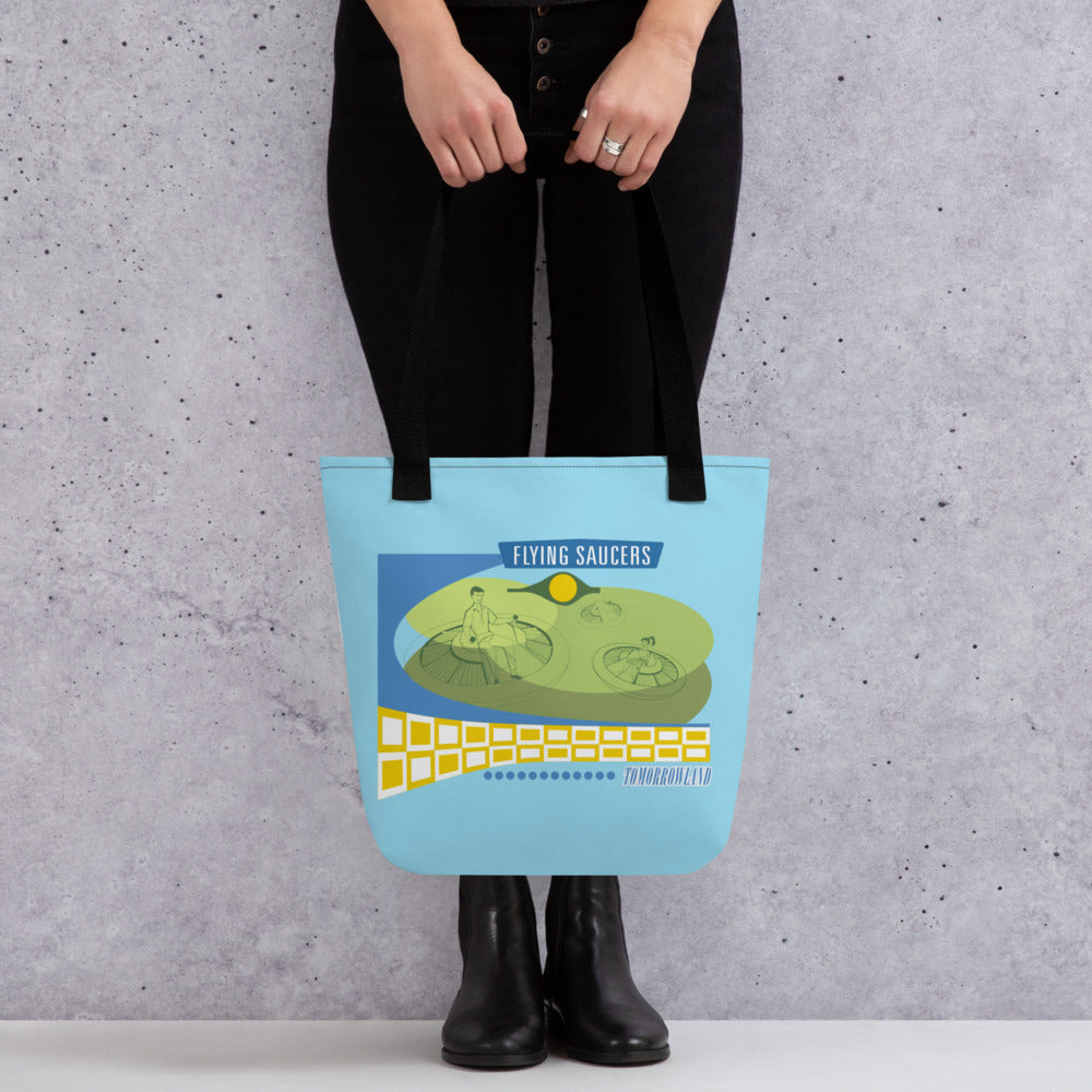FLYING SAUCERS scene Tote Bag
