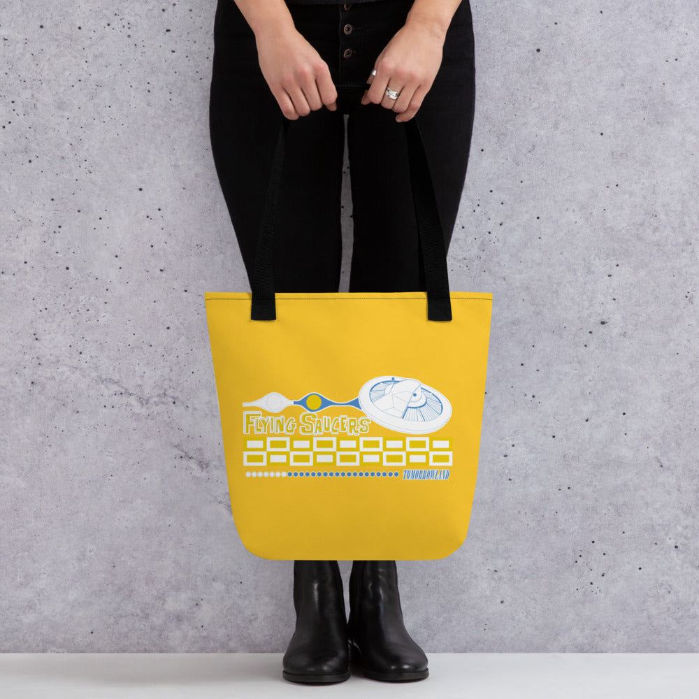 FLYING SAUCERS title Tote Bag