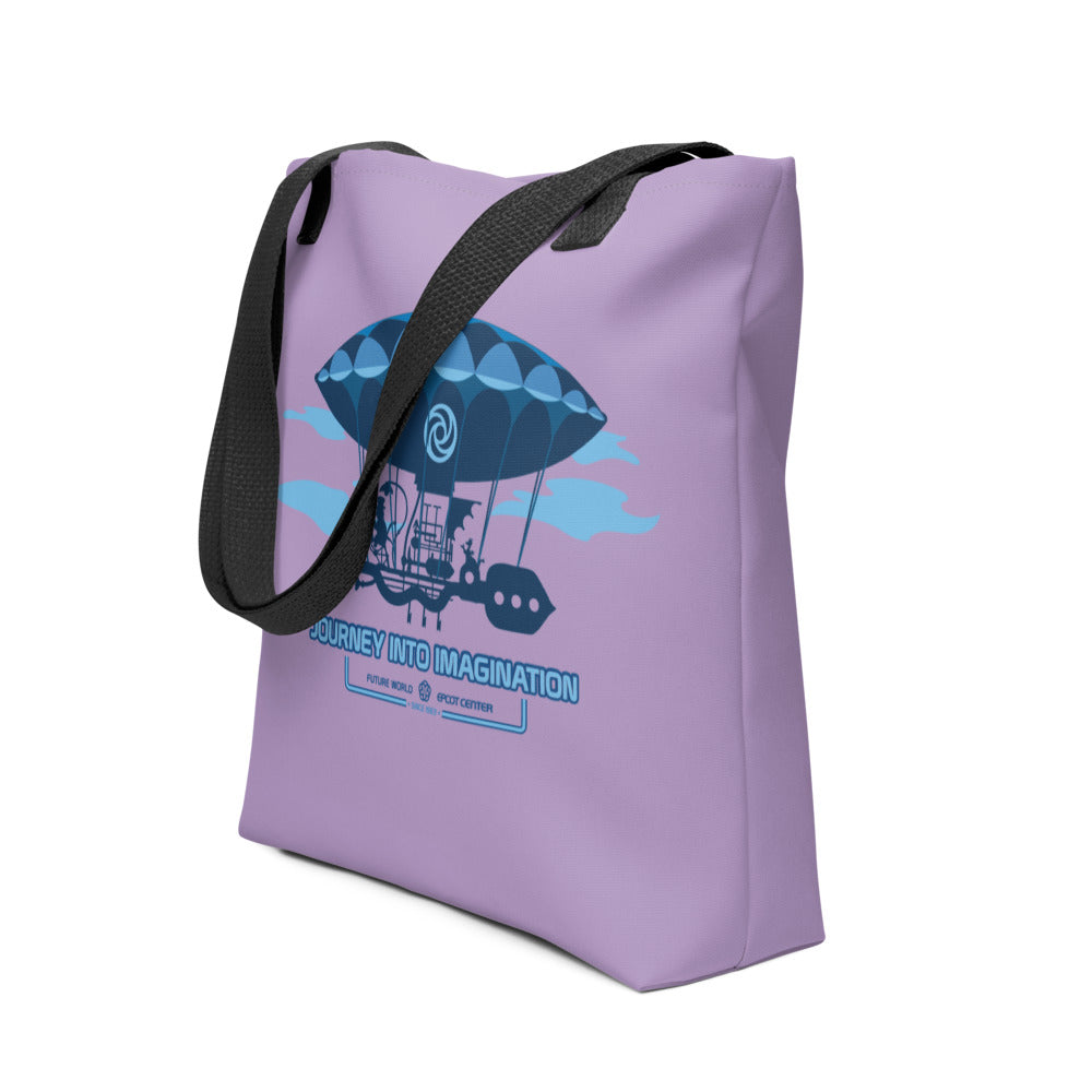 JOURNEY INTO IMAGINATION dream machine Tote bag