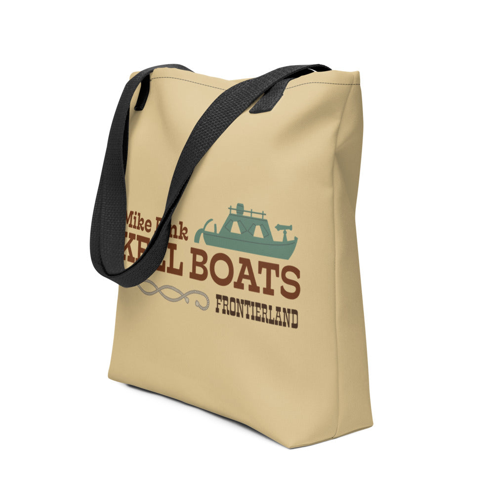 MIKE FINK KEEL BOATS title Tote Bag