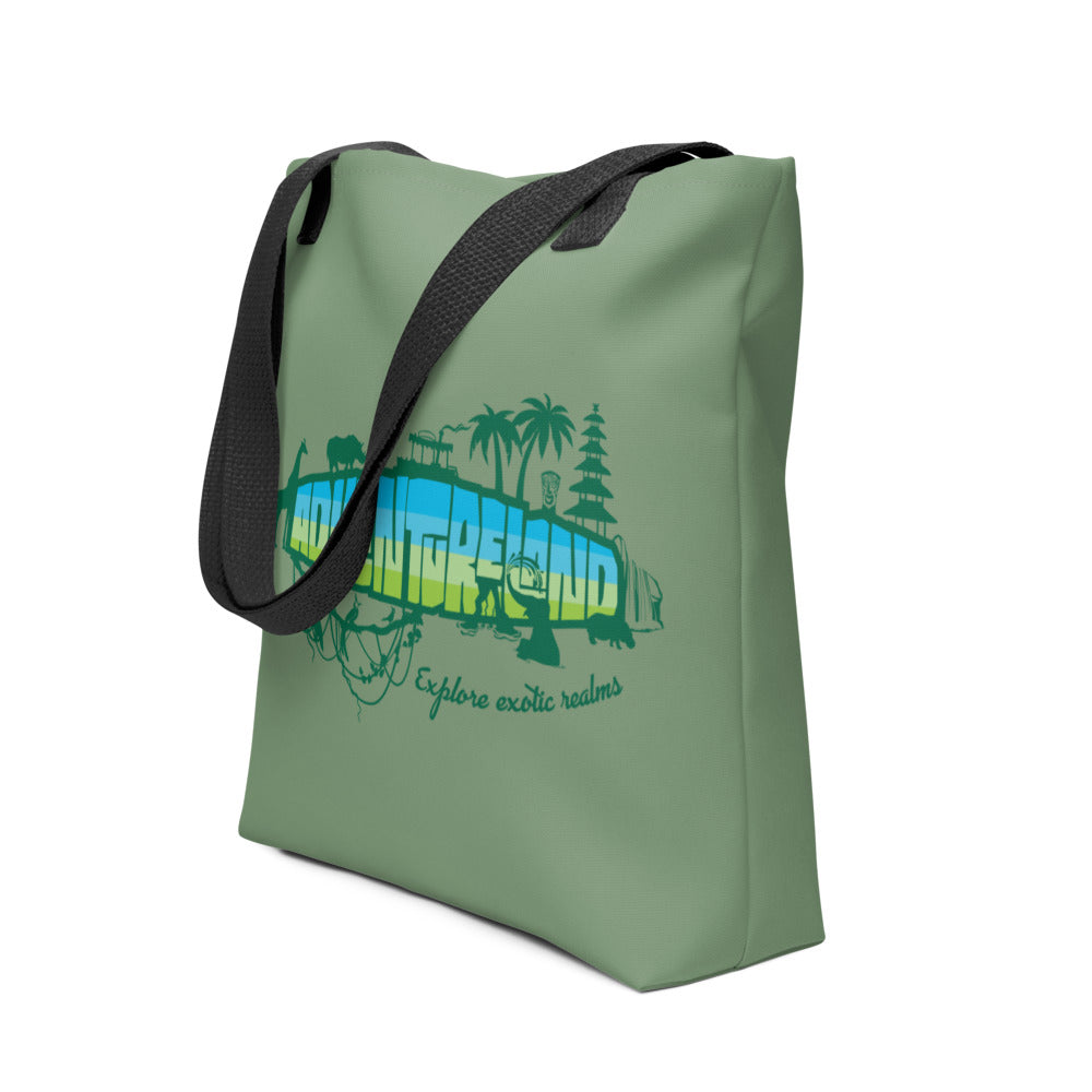 MK ADVENTURELAND jungle green Tote Bag
