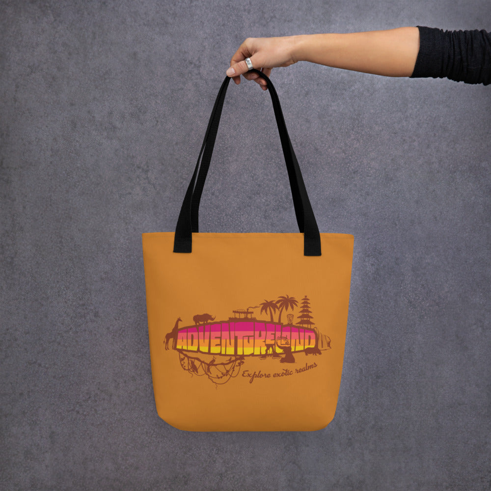 MK ADVENTURELAND jungle orange Tote Bag