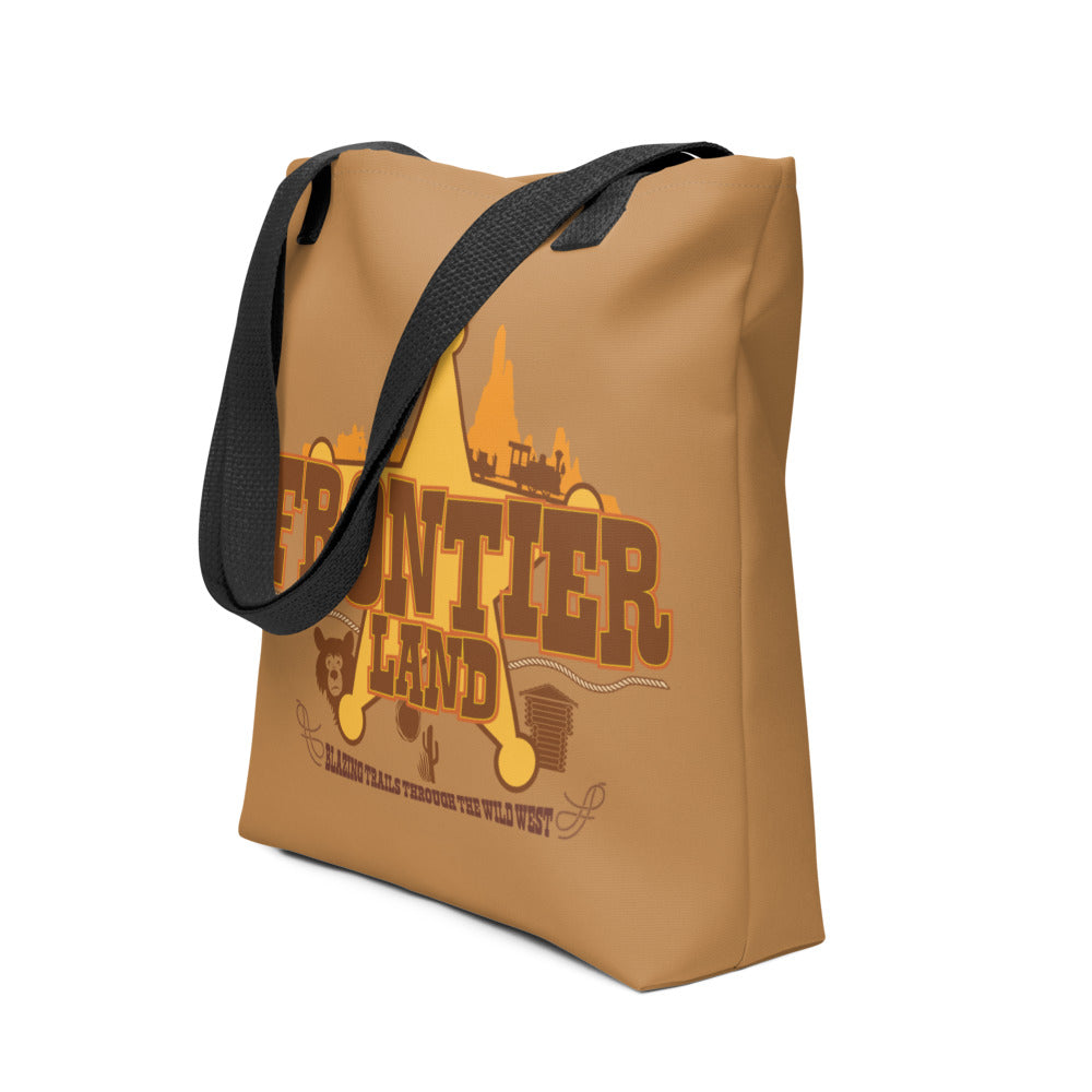 MK FRONTIERLAND title Tote Bag