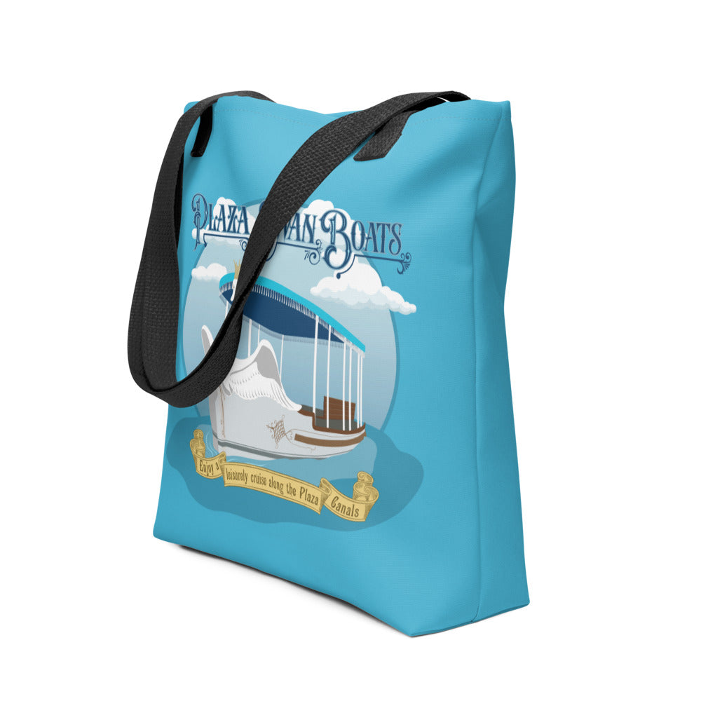 MK MAIN STREET plaza swan boats Tote Bag