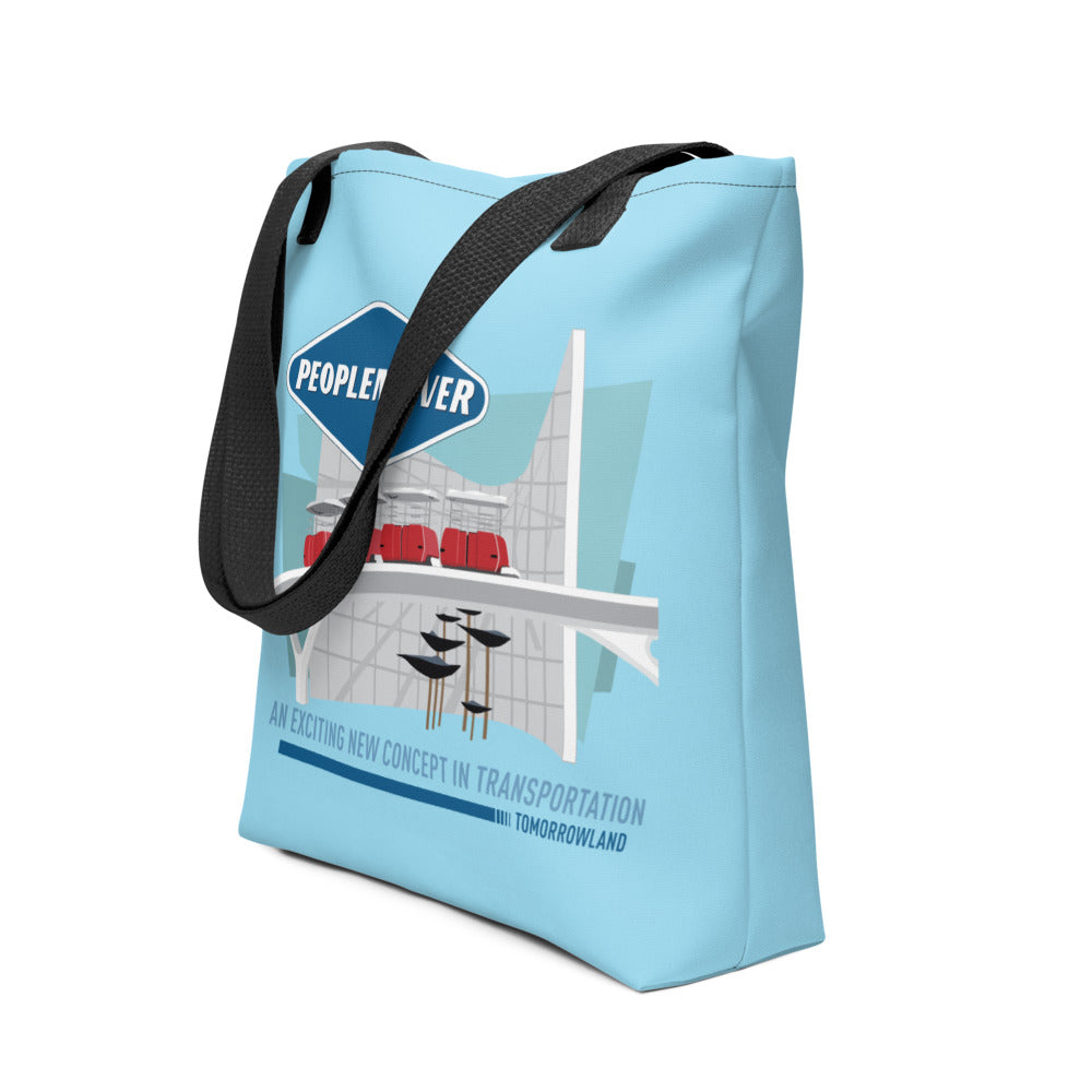PEOPLEMOVER entry scene Tote Bag