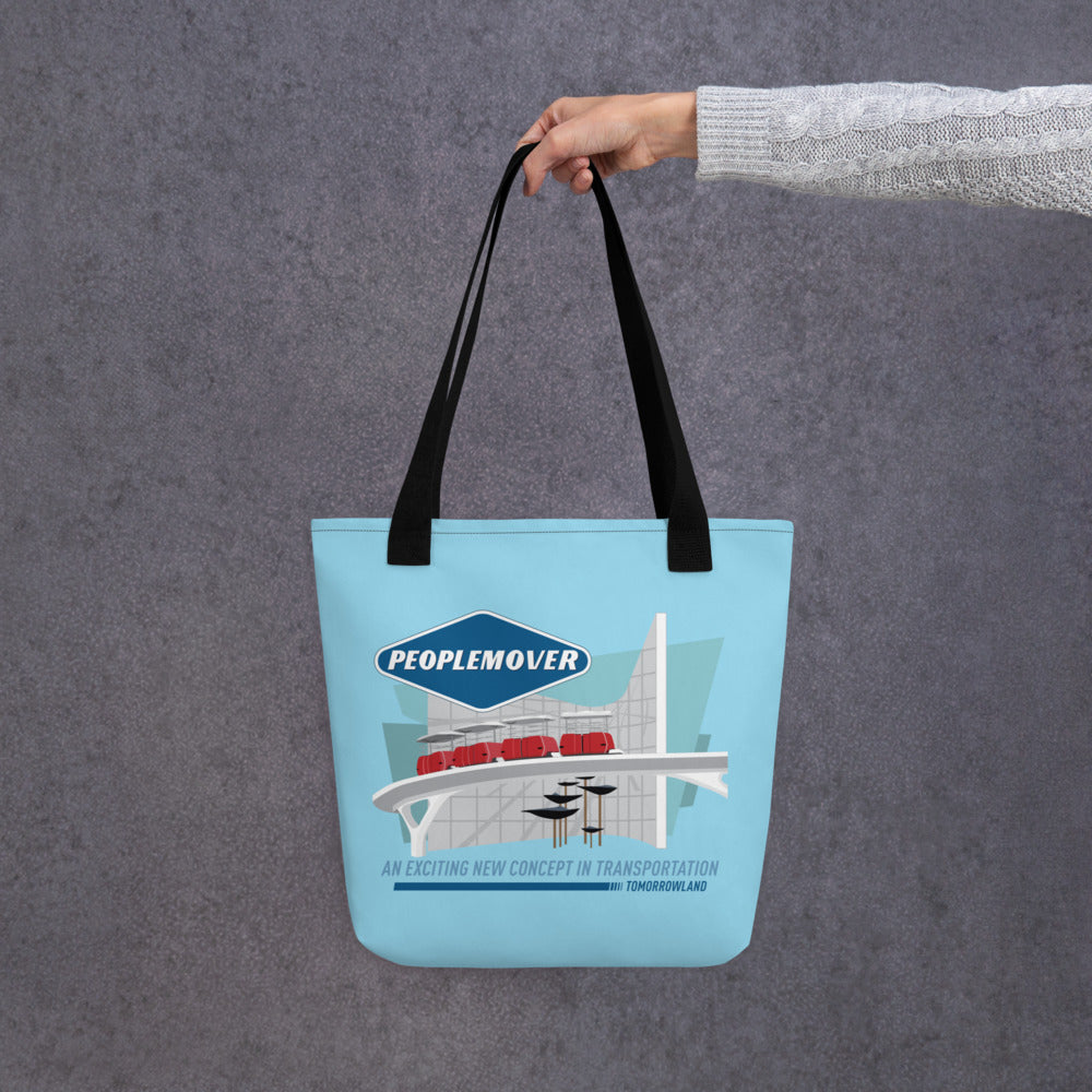 PEOPLEMOVER entry scene Tote Bag