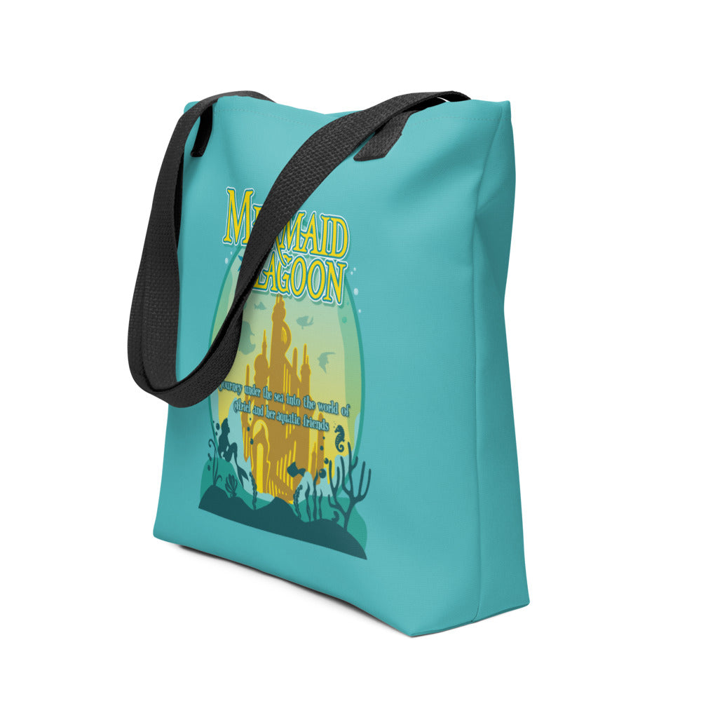 TDS MERMAID LAGOON port title Tote Bag