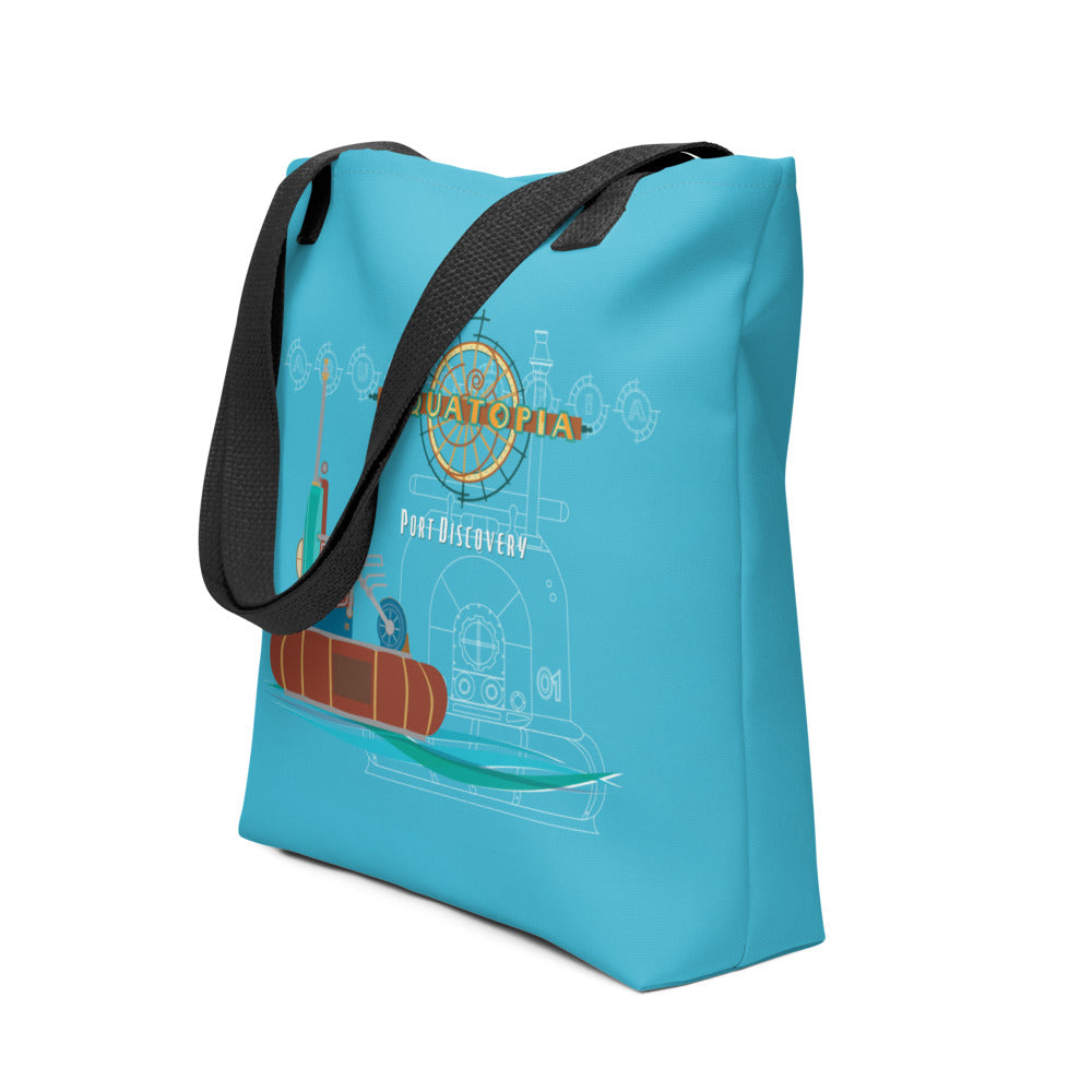 TDS PORT DISCOVERY aquatopia Tote Bag