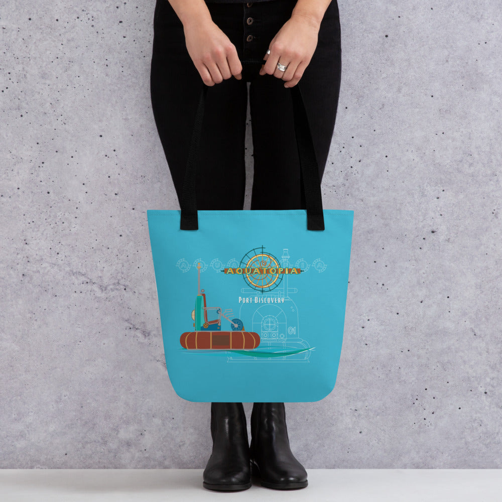 TDS PORT DISCOVERY aquatopia Tote Bag