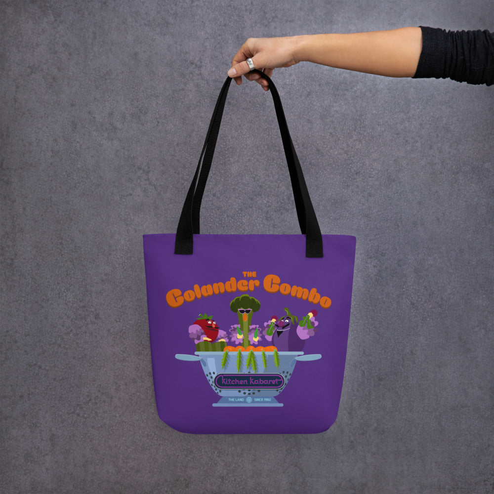 THE LAND kitchen kabaret colander Tote Bag