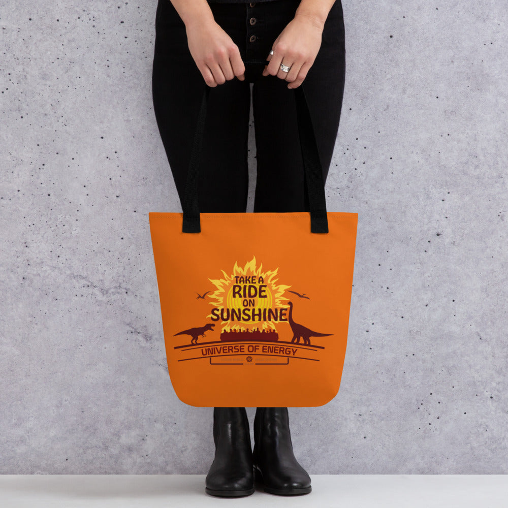 UNIVERSE OF ENERGY ride on sunshine Tote Bag