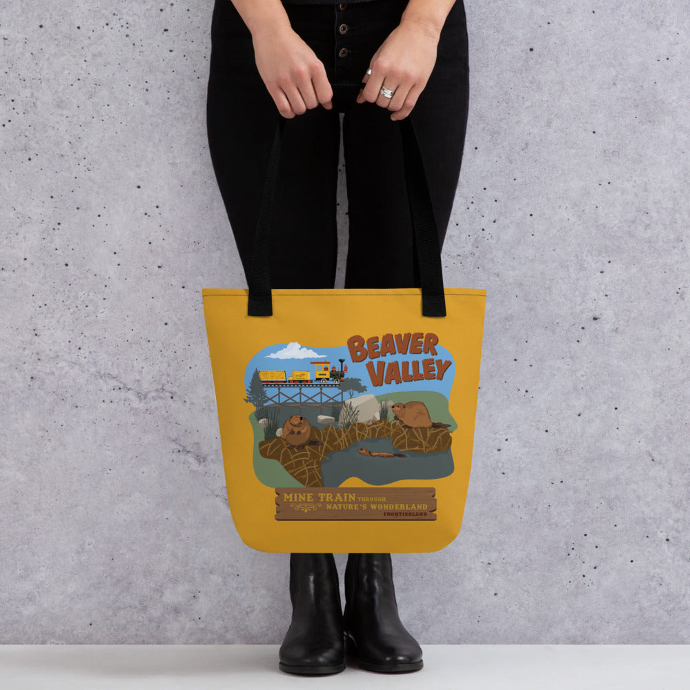MINE TRAIN THROUGH NATURE'S WONDERLAND beaver valley Tote Bag