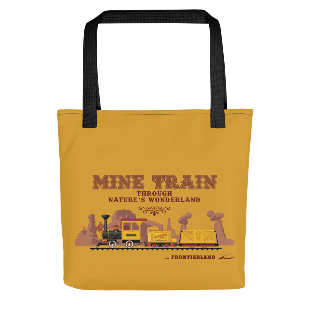 MINE TRAIN THROUGH NATURE'S WONDERLAND train Tote Bag