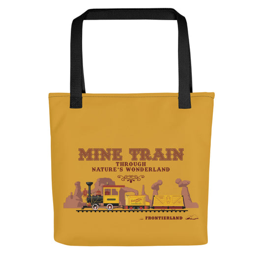 MINE TRAIN THROUGH NATURE'S WONDERLAND train Tote Bag