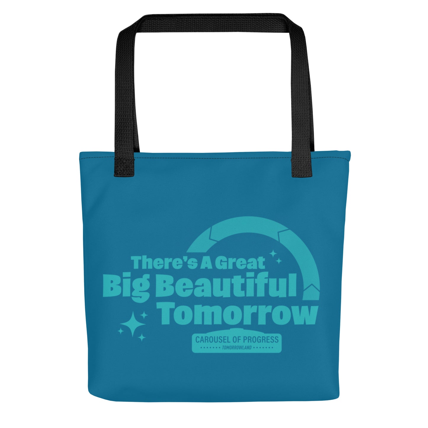 CAROUSEL OF PROGRESS beautiful tomorrow Tote Bag