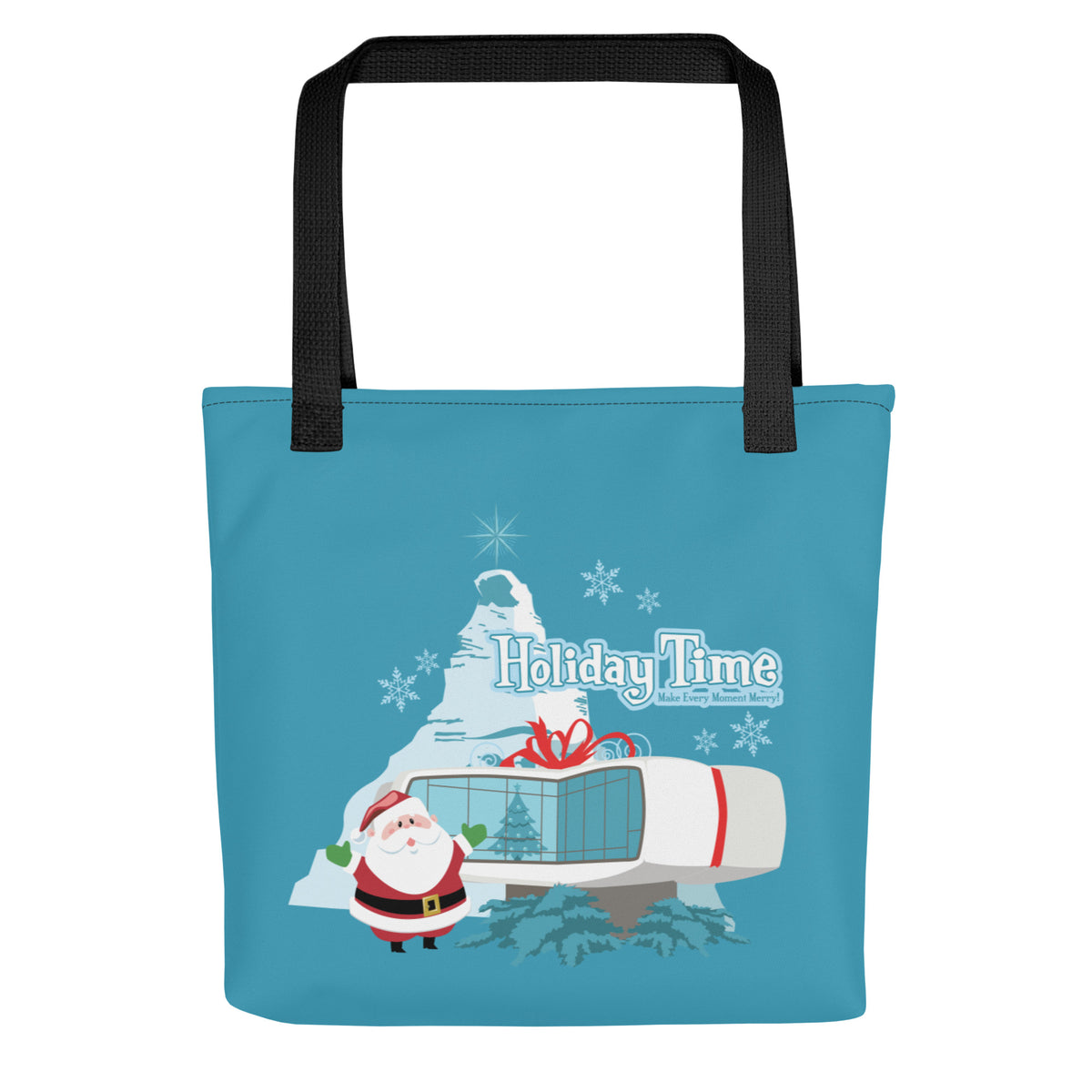 DL HOLIDAY TIME future house Tote Bag