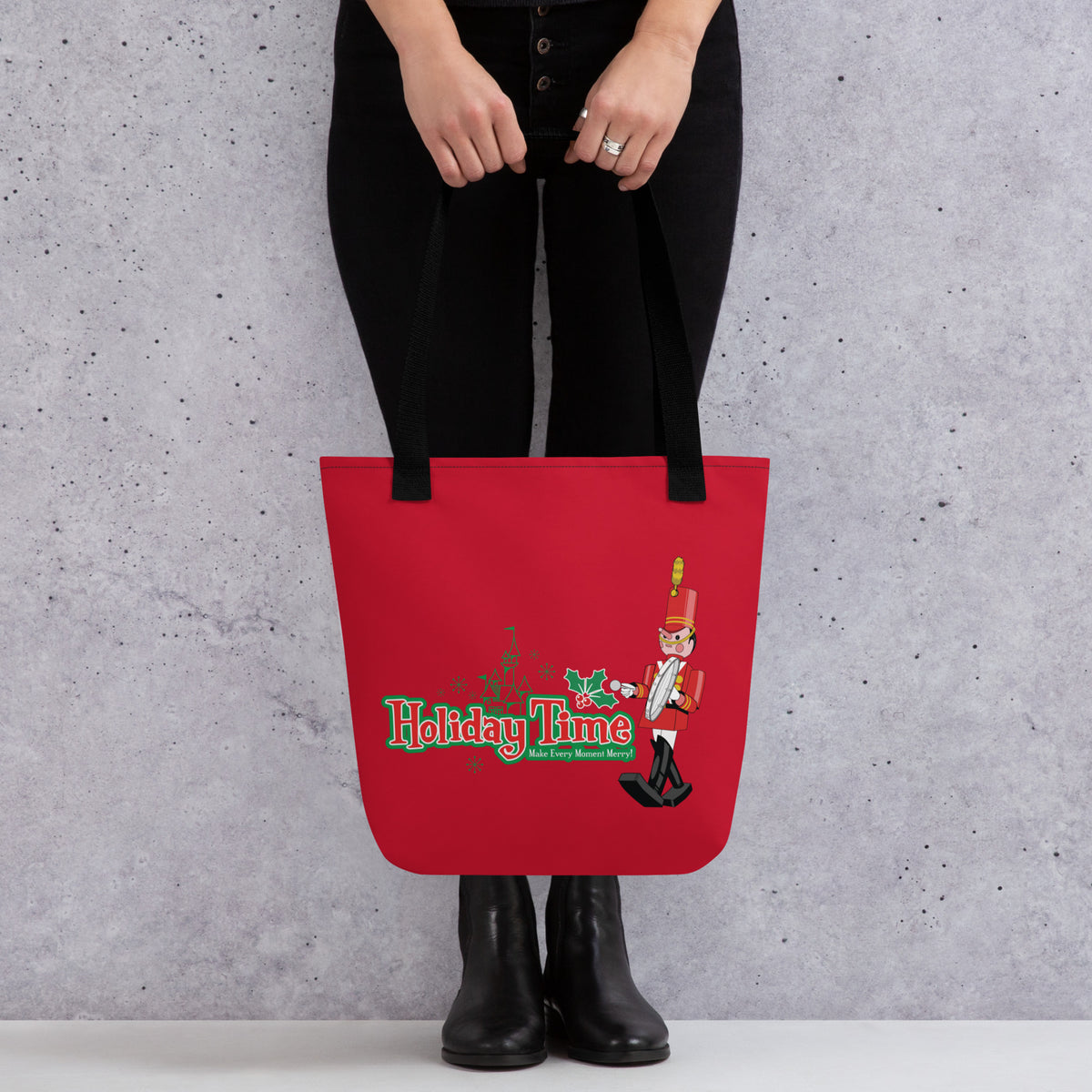 DL HOLIDAY TIME toy soldiers Tote Bag