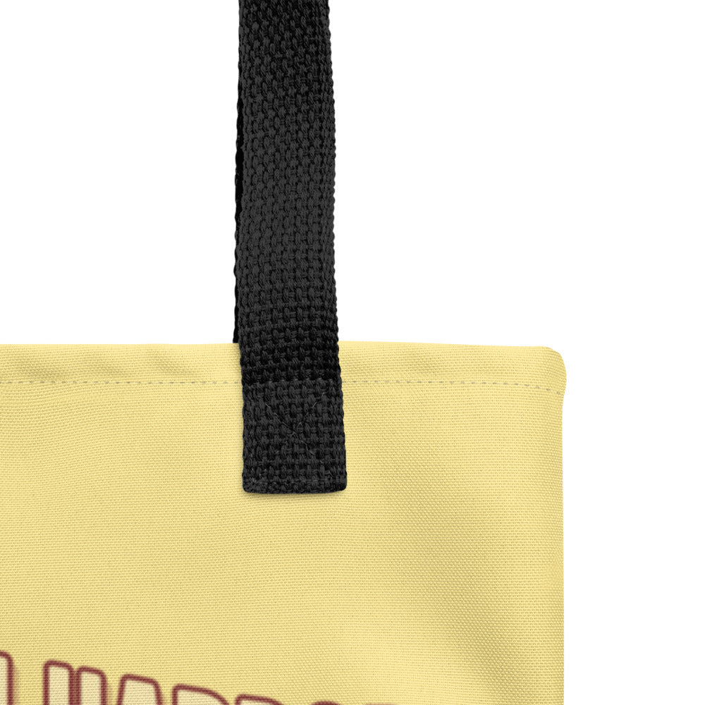 TDS MEDITERRANEAN HARBOR port title Tote Bag