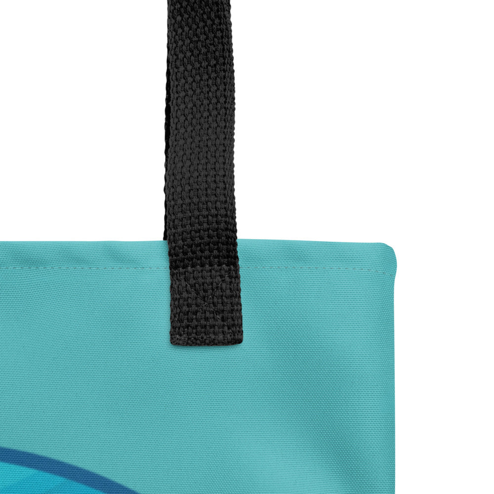 THE LIVING SEAS explore Tote Bag