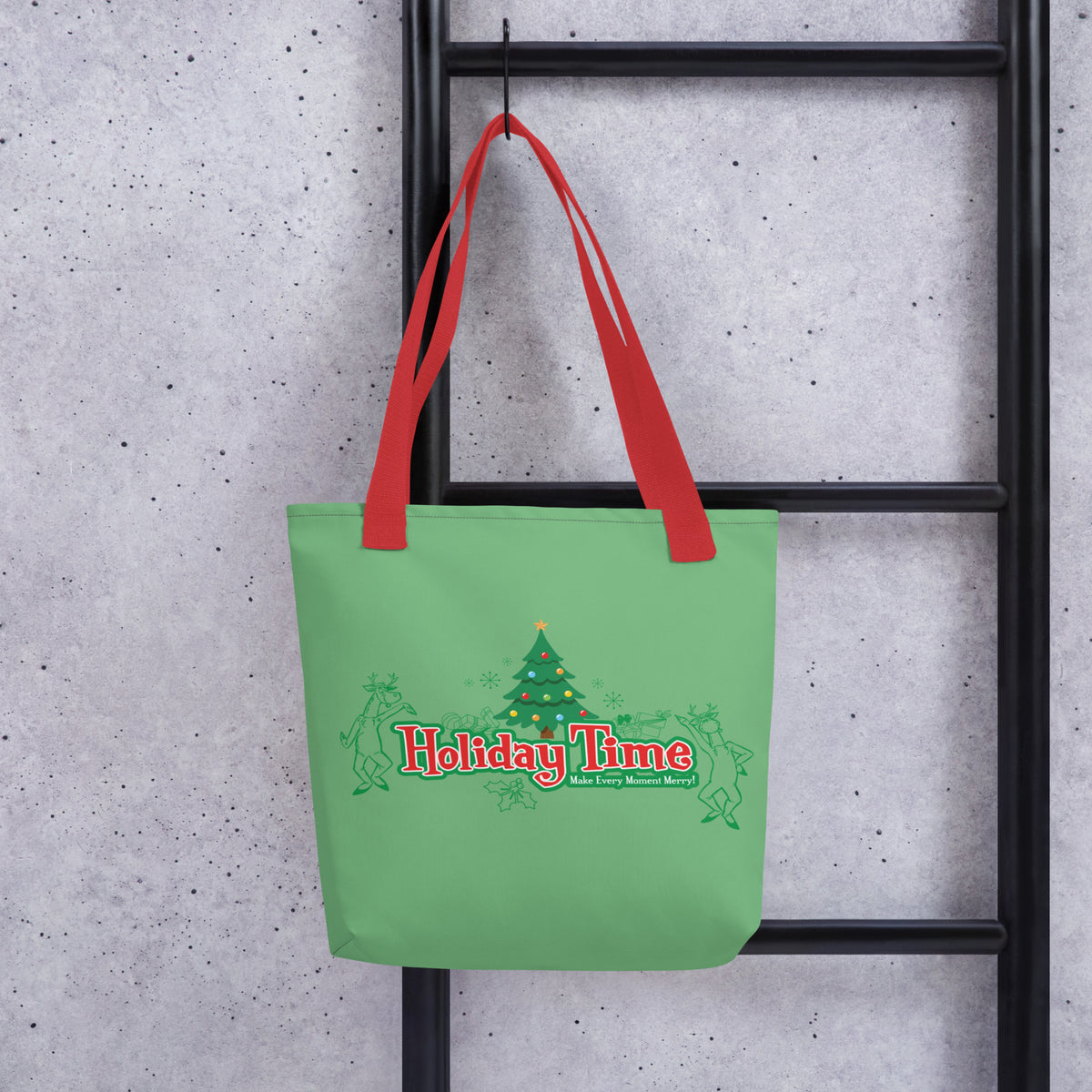DL HOLIDAY TIME tree Tote Bag