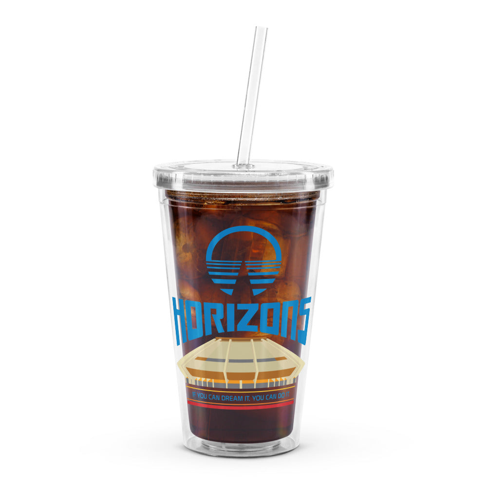 HORIZONS title Tumbler
