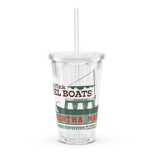 MIKE FINK KEEL BOATS bertha mae Tumbler
