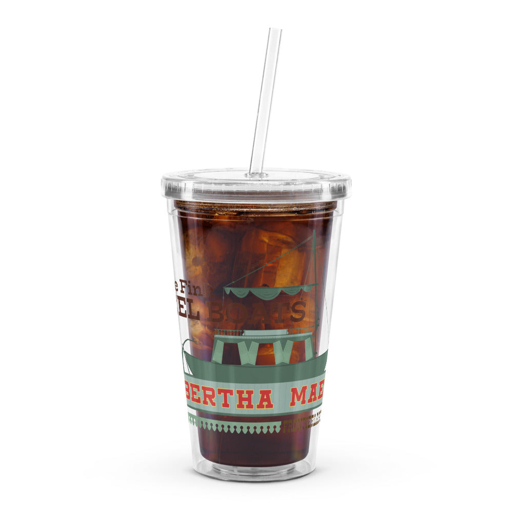 MIKE FINK KEEL BOATS bertha mae Tumbler