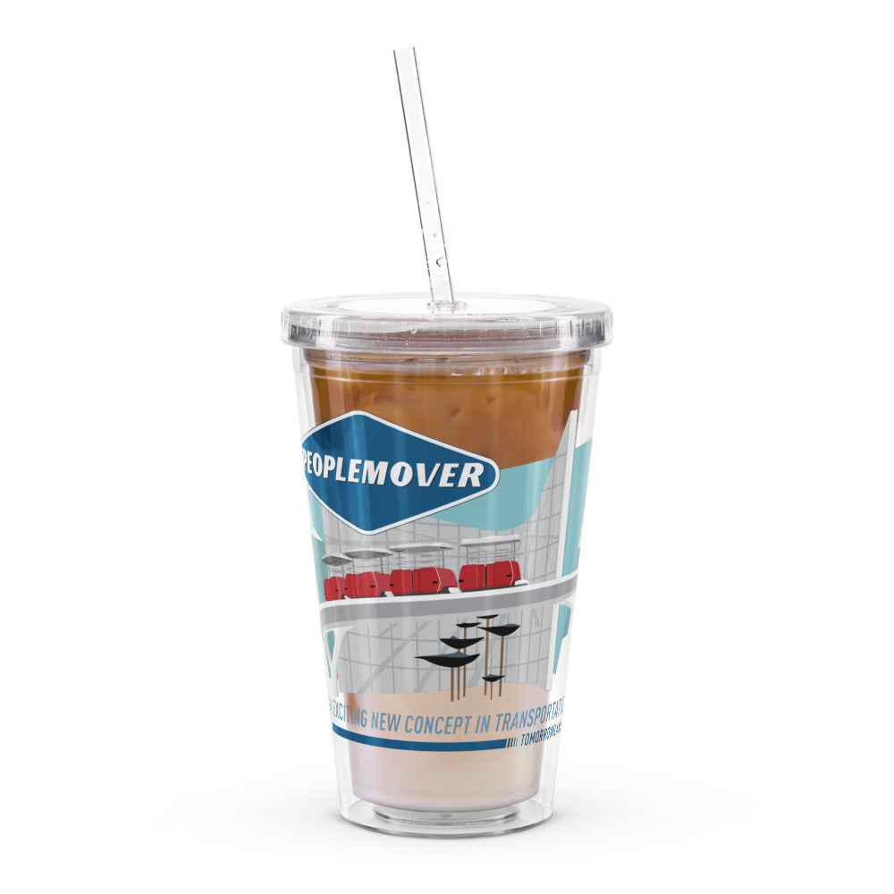 PEOPLEMOVER entry scene Tumbler