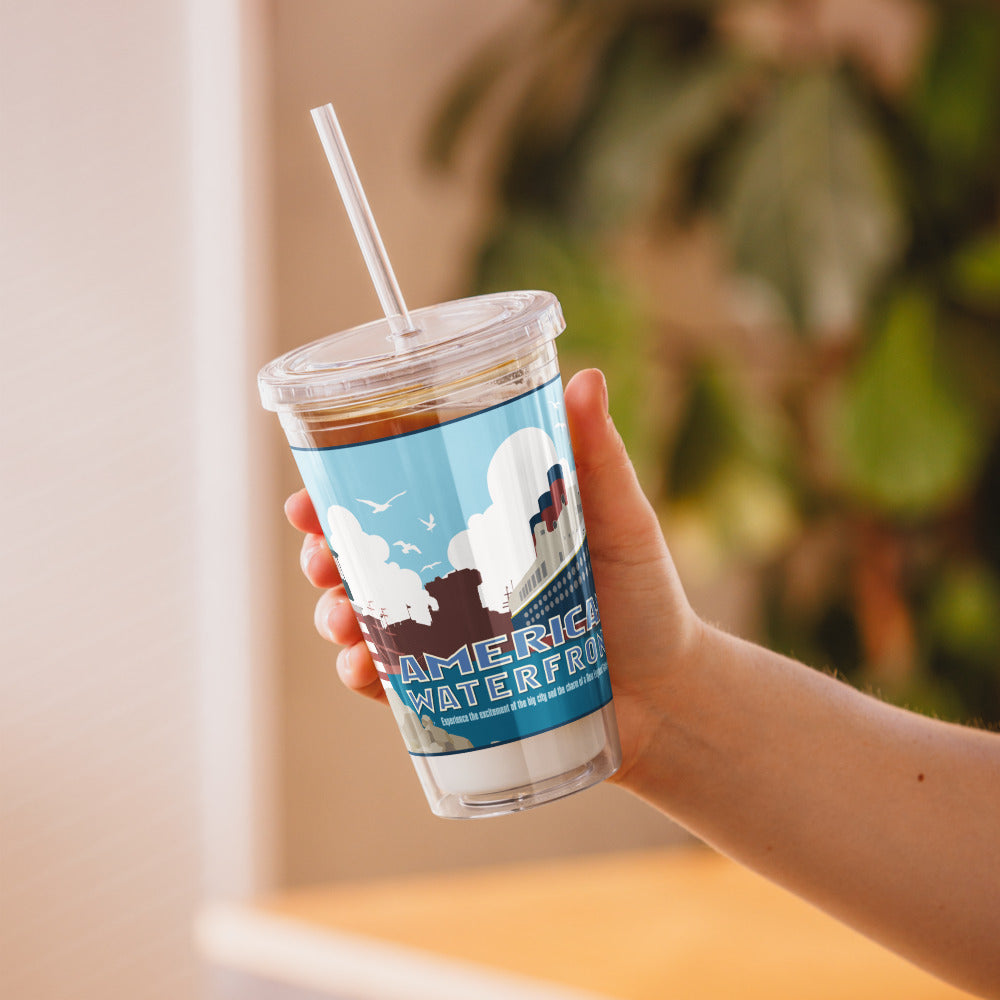 TDS AMERICAN WATERFRONT port title Tumbler