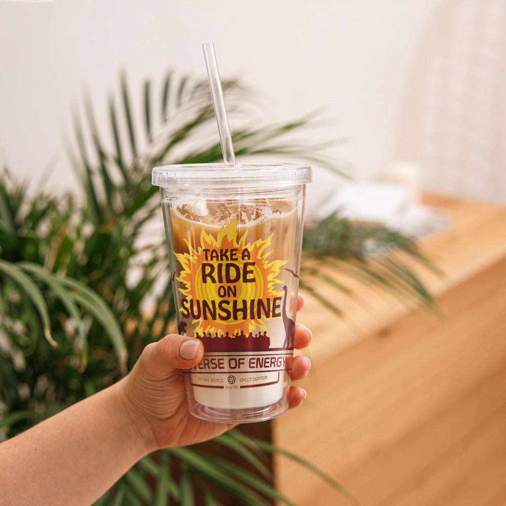 UNIVERSE OF ENERGY ride on sunshine Tumbler
