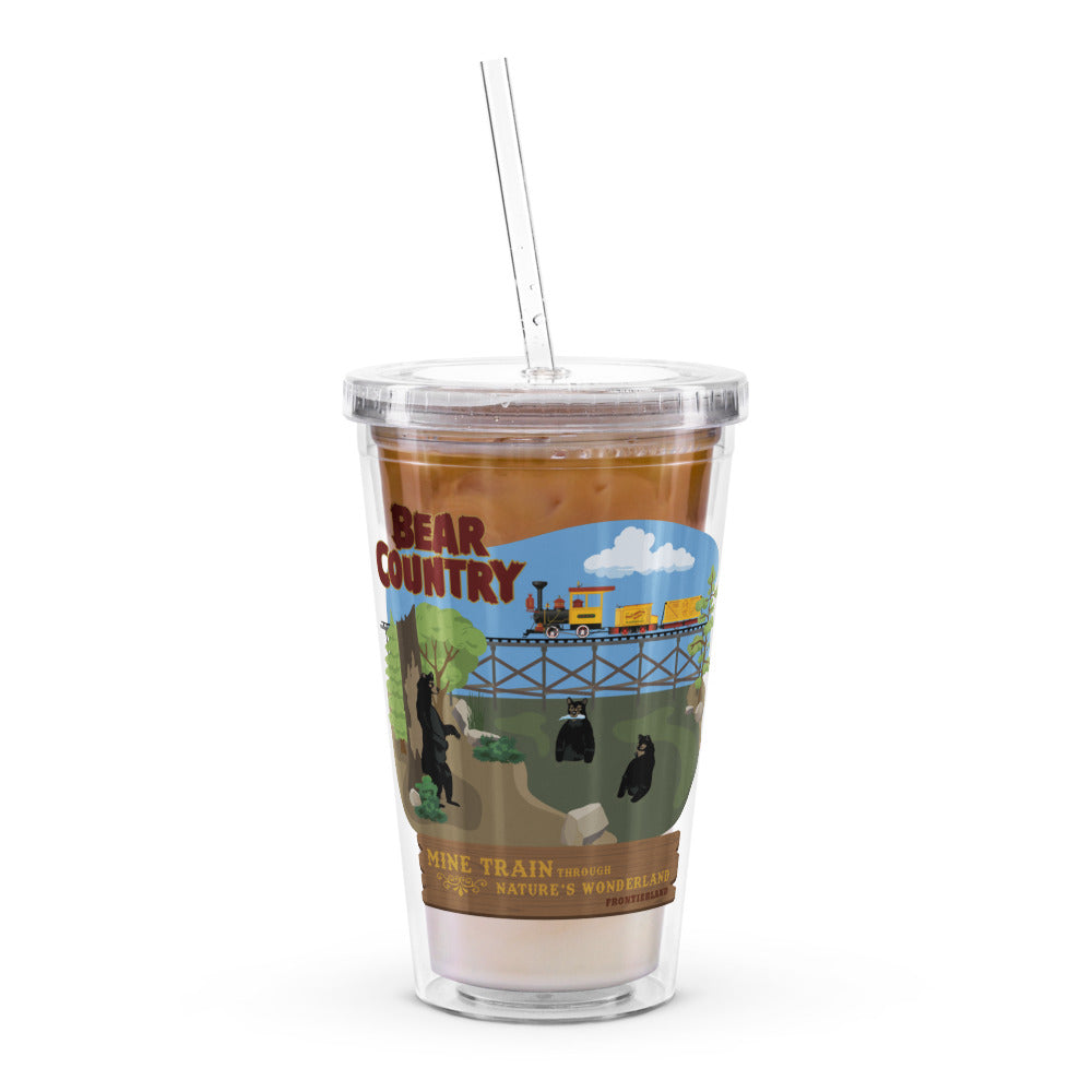 MINE TRAIN THROUGH NATURE'S WONDERLAND bear country Tumbler