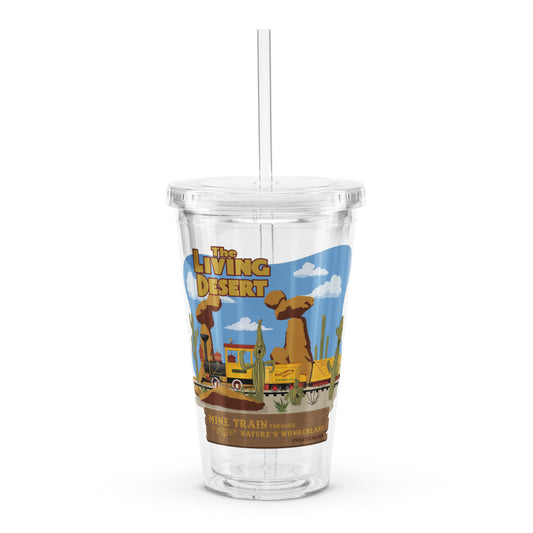 MINE TRAIN THROUGH NATURE'S WONDERLAND living desert Tumbler