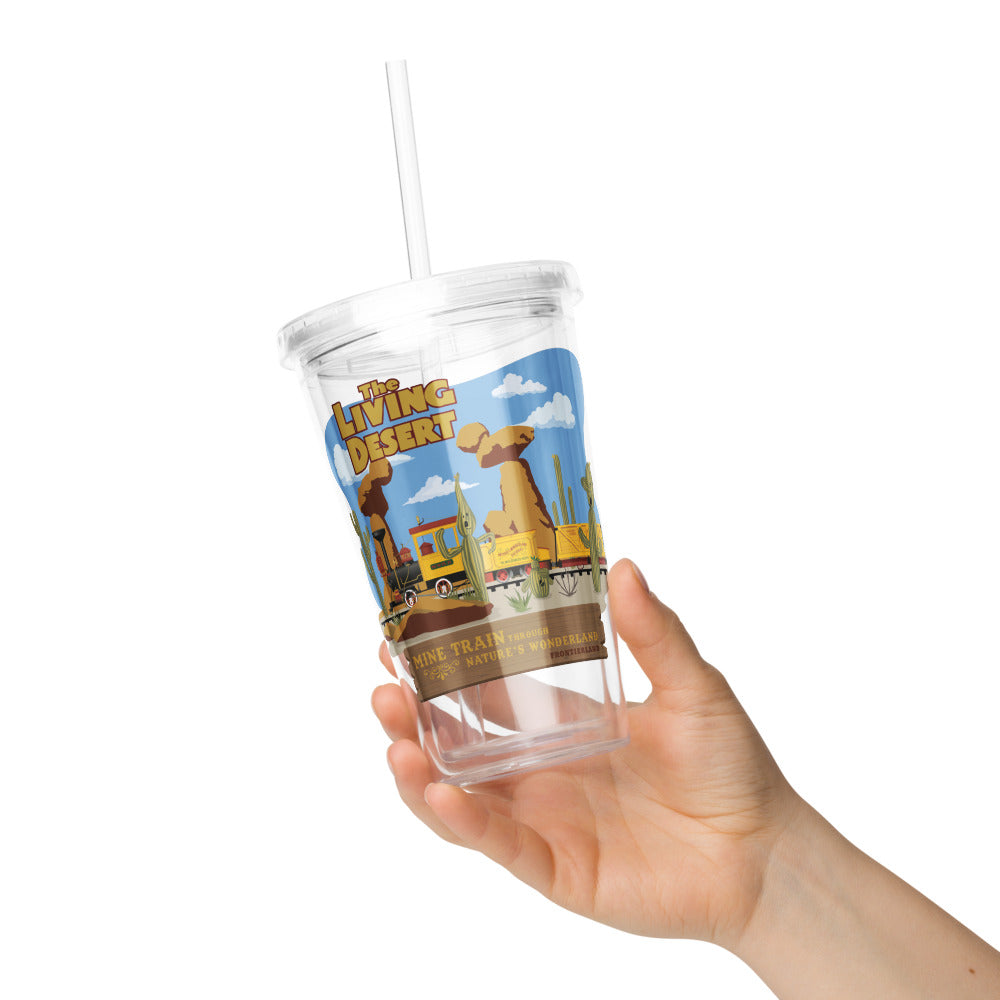 MINE TRAIN THROUGH NATURE'S WONDERLAND living desert Tumbler