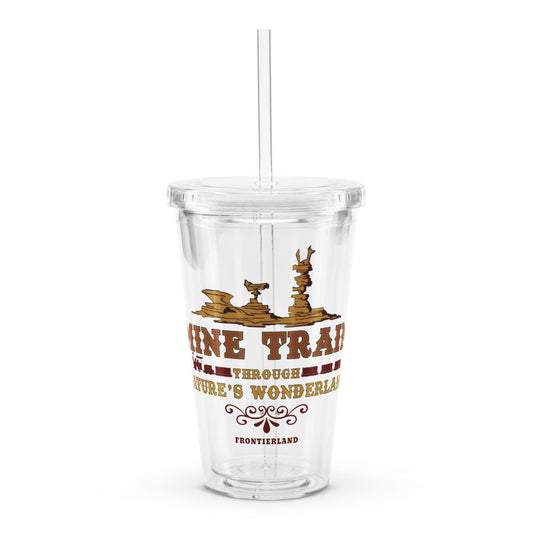 MINE TRAIN THROUGH NATURE'S WONDERLAND title Tumbler