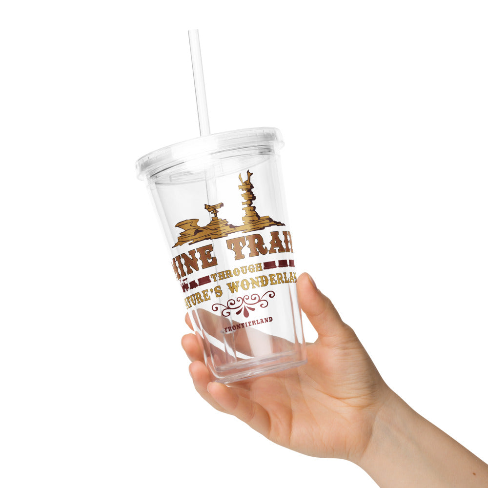 MINE TRAIN THROUGH NATURE'S WONDERLAND title Tumbler