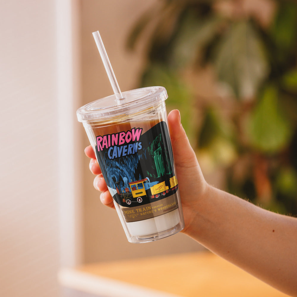 MINE TRAIN THROUGH NATURE'S WONDERLAND rainbow caverns Tumbler