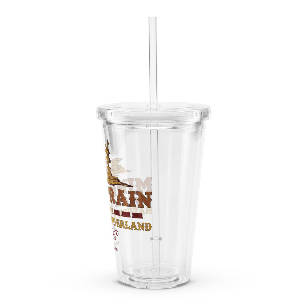 MINE TRAIN THROUGH NATURE'S WONDERLAND title Tumbler
