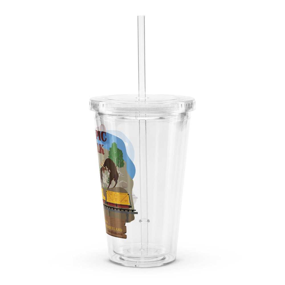 MINE TRAIN THROUGH NATURE'S WONDERLAND olympic elk Tumbler