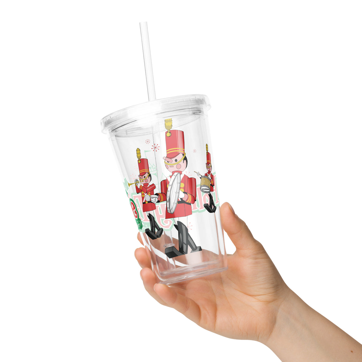 DL HOLIDAY TIME toy soldiers Tumbler