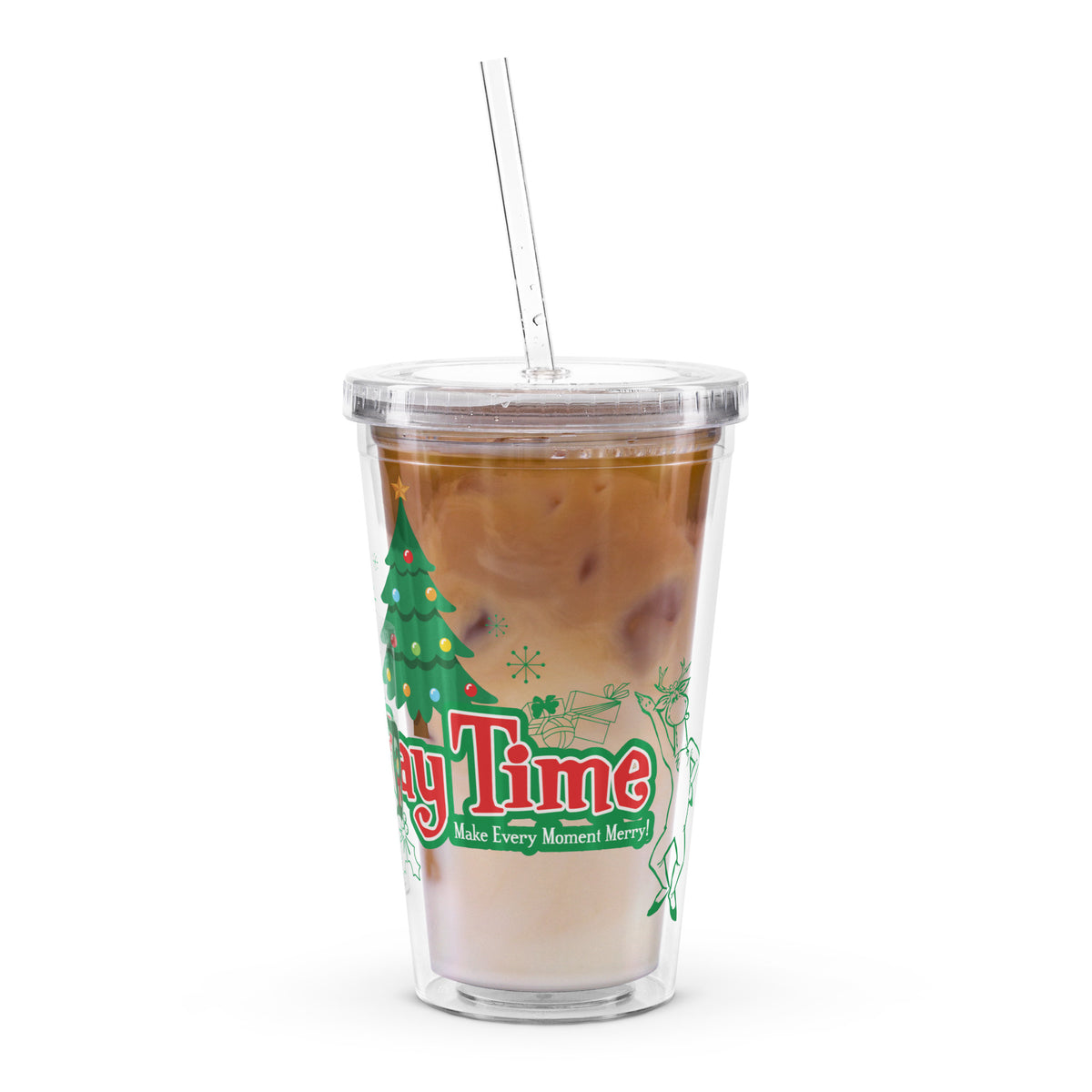 DL HOLIDAY TIME tree Tumbler