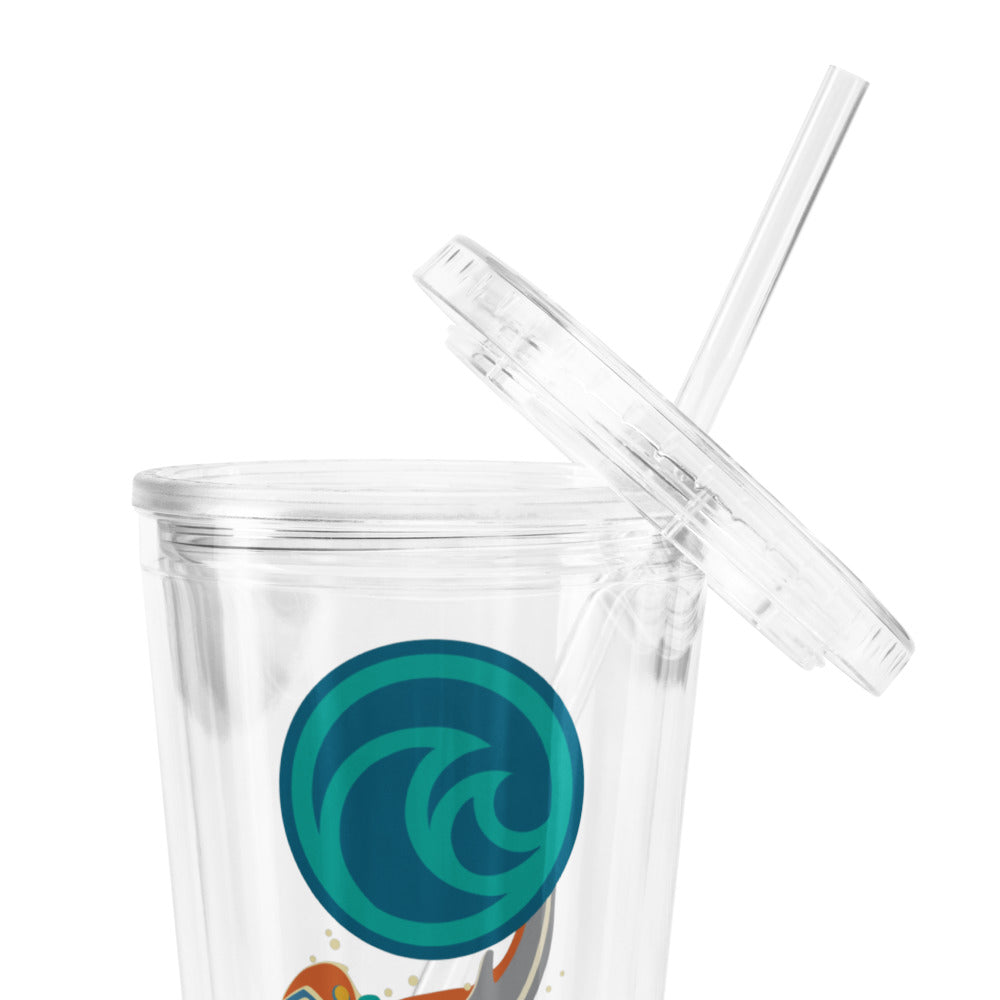 THE LIVING SEAS logo extract Tumbler