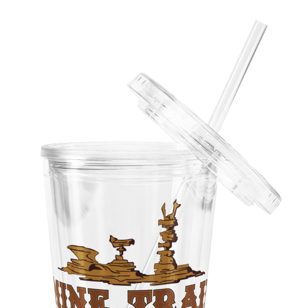 MINE TRAIN THROUGH NATURE'S WONDERLAND title Tumbler