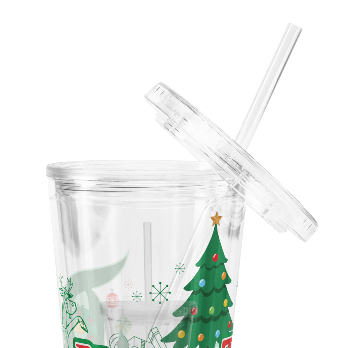 DL HOLIDAY TIME tree Tumbler