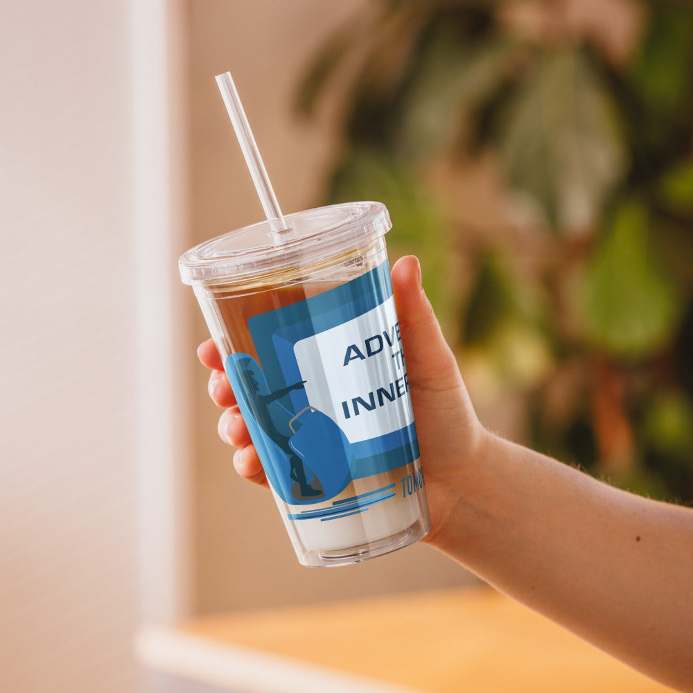 ADVENTURE THRU INNER SPACE sign Tumbler